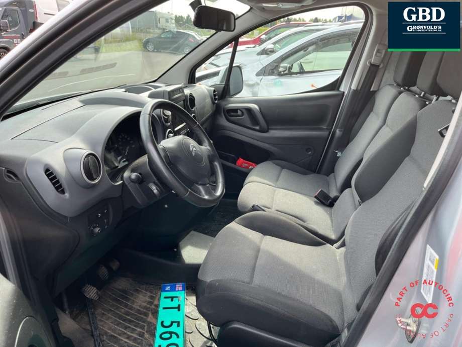 Citroën Berlingo 2015-2019 (Type II, Fase 2) , Motorkode: BH02, Girkassekode: 16 099 833 80