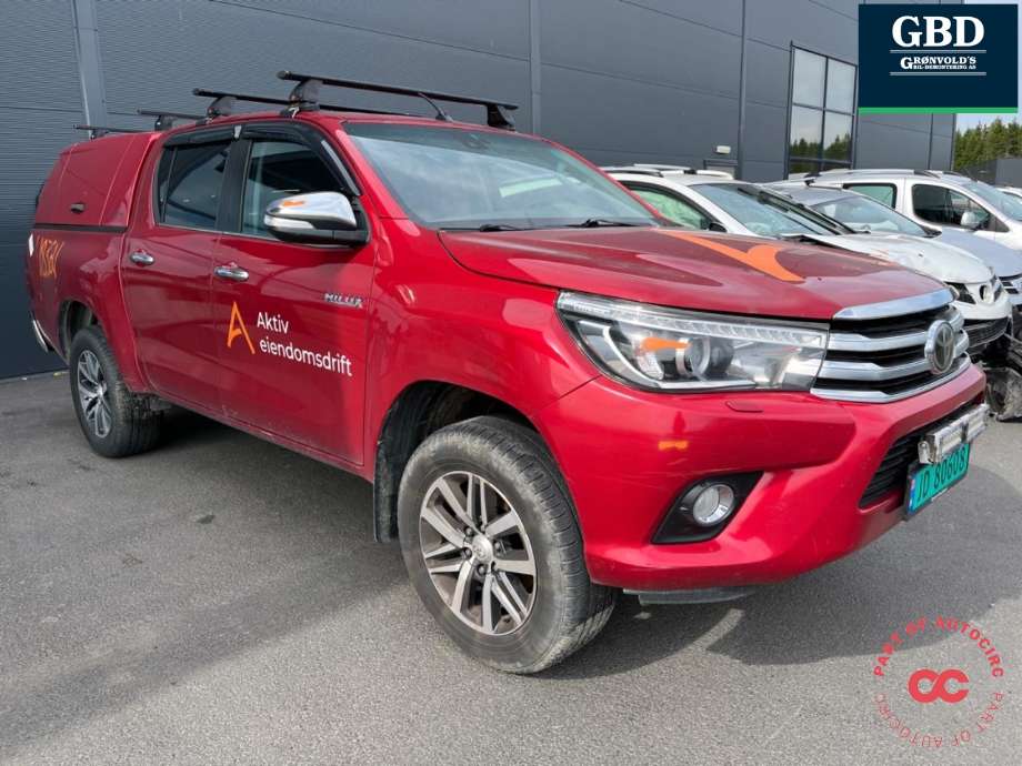 Toyota Hilux 2016-2020 , Motorkode: 2GD-FTV, Girkassekode: 3500071480