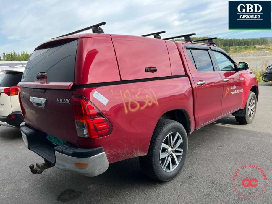 Toyota Hilux 2016-2020 , Motorkode: 2GD-FTV, Girkassekode: 3500071480