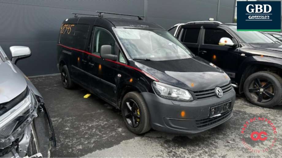 VW Caddy 2010-2015 (Type III, Fase 2) , Motorkode: CFHF, Girkassekode: NFQ