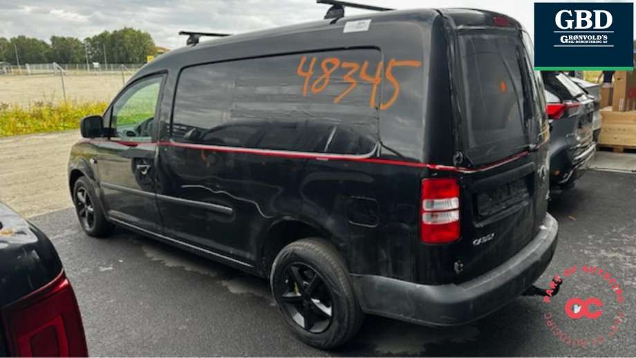 VW Caddy 2010-2015 (Type III, Fase 2) , Motorkode: CFHF, Girkassekode: NFQ