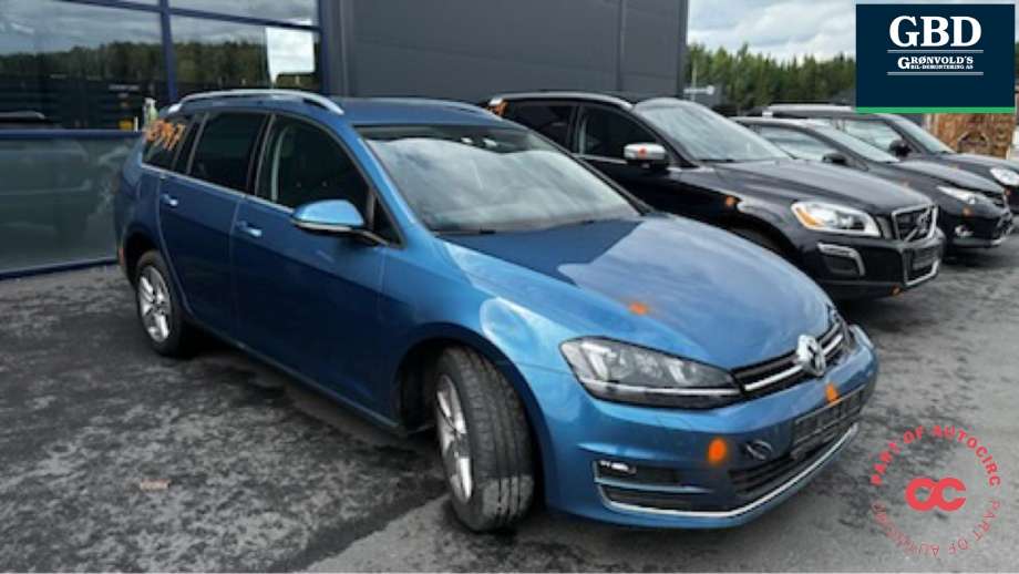 VW Golf VII 2012-2017 (Fase 1) , Motorkode: CHPA, Girkassekode: NBJ