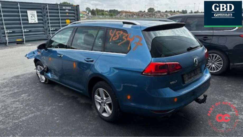 VW Golf VII 2012-2017 (Fase 1) , Motorkode: CHPA, Girkassekode: NBJ