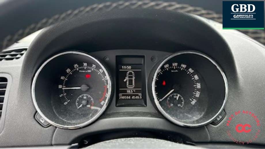 Škoda Yeti 2009-2013 (Fase 1) , Motorkode: CFHC, Girkassekode: NFR