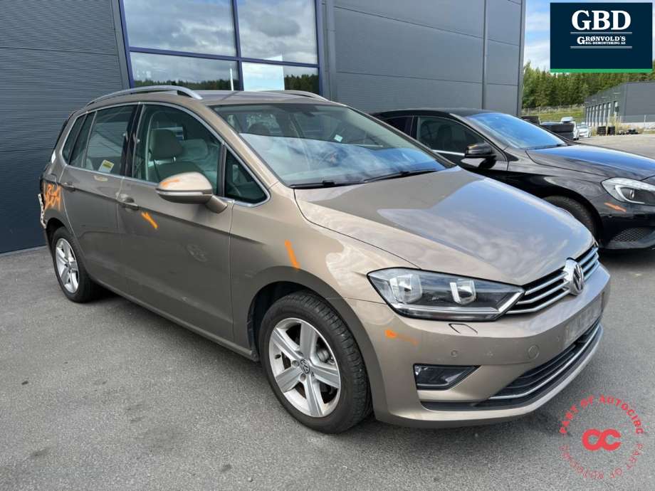 VW Golf Sportsvan 2014-2018 , Motorkode: CYVB, Girkassekode: QHV