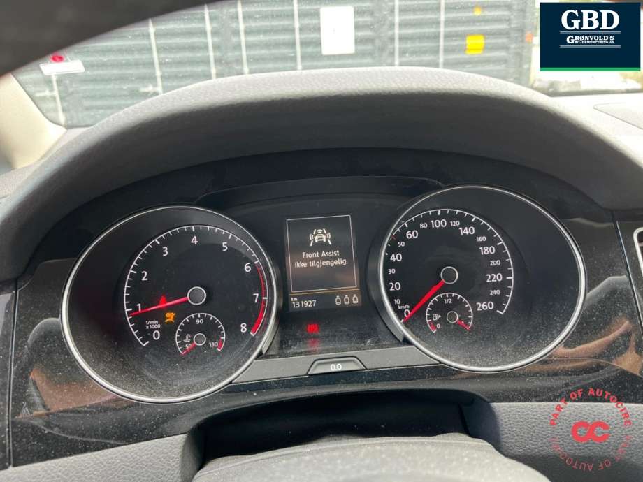 VW Golf Sportsvan 2014-2018 , Motorkode: CYVB, Girkassekode: QHV
