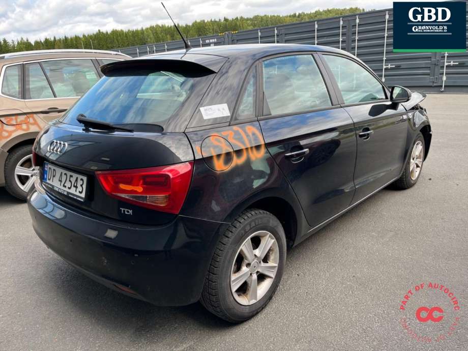 Audi A1 2010-2014 (Type I, Fase 1) , Motorkode: CAYB, Girkassekode: PKY