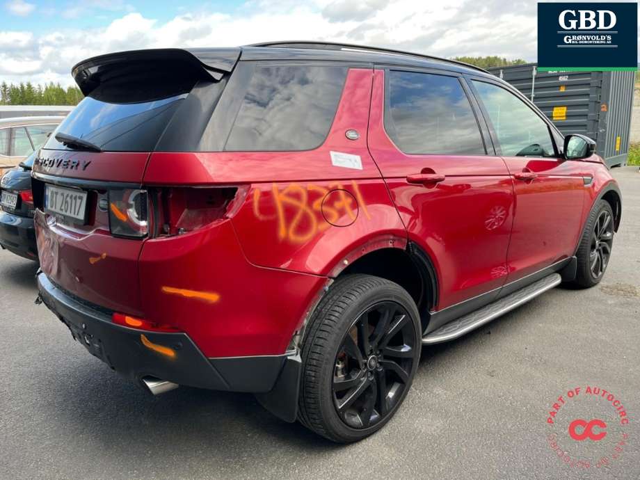 Land Rover Discovery Sport 2015-2019 (Fase 1) , Motorkode: 224DT, Girkassekode: LR072667