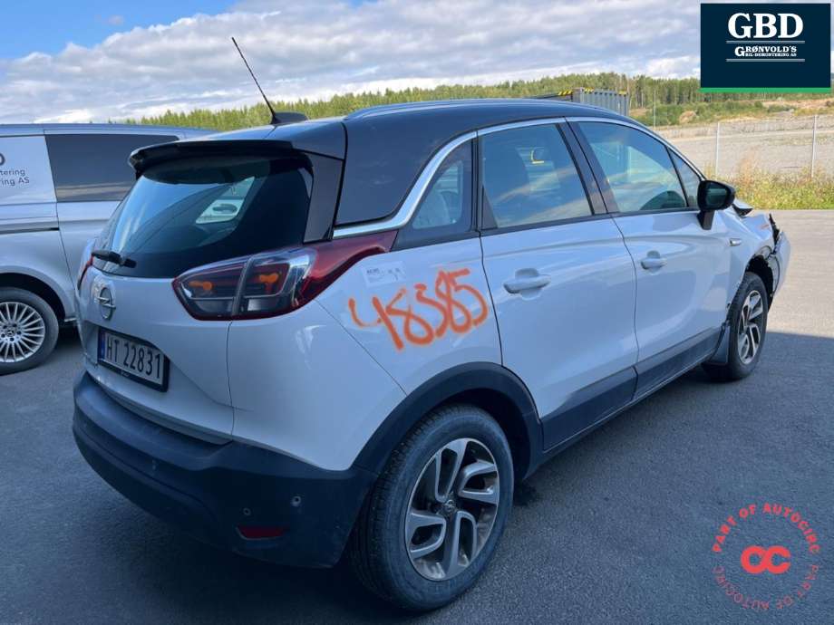 Opel Crossland X 2017-->> , Motorkode: B12XHL, Girkassekode: 16 290 753 80