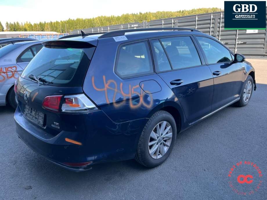 VW Golf VII 2012-2017 (Fase 1) , Motorkode: CLHA, Girkassekode: MWW