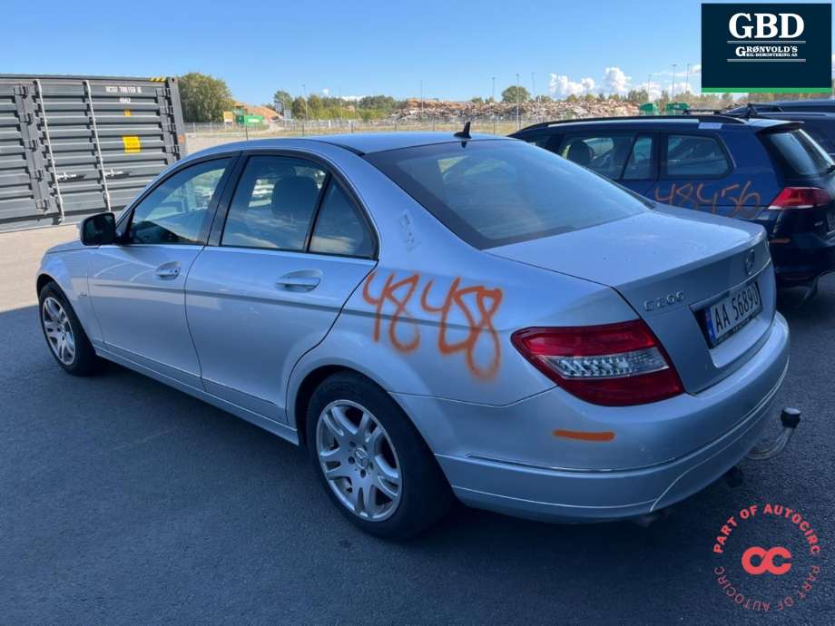 Mercedes C-Klasse 2007-2011 (Fase 1) (W204) (W204), Motorkode: 646811, Girkassekode: A 204 270 14 01