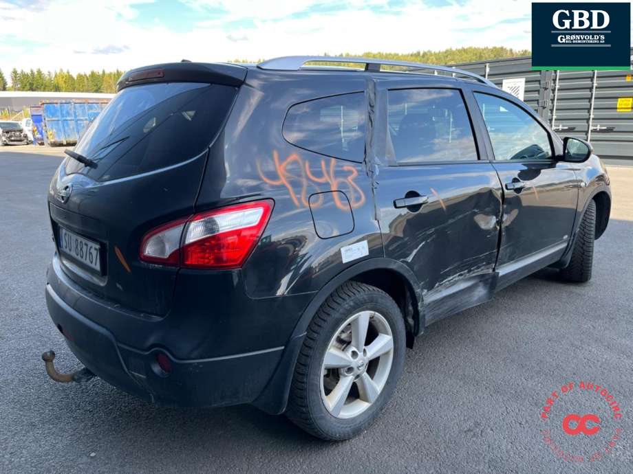 Nissan Qashqai 2010-2014 (Type I, Fase 2) , Motorkode: MR20, Girkassekode: 310201XT2D
