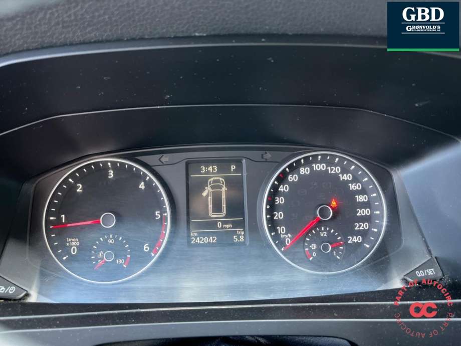 VW Transporter / Caravelle 2015-2019 (T6) (T6), Motorkode: CXHA, Girkassekode: SDF