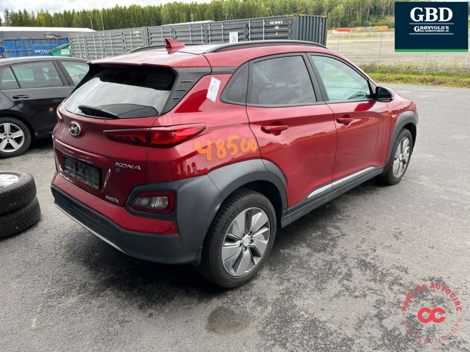 Hyundai Kona 2017-2021 (Type I, Fase 1) , Motorkode: EM16, Girkassekode: TRINNLØS