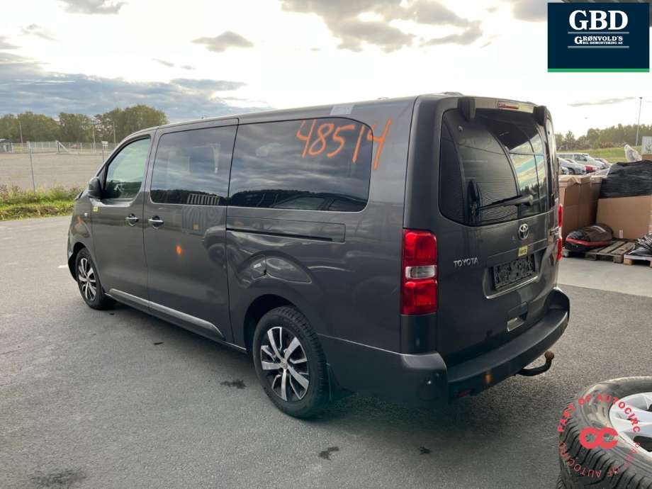 Toyota Proace 2016-->> (Type II) , Motorkode: 4WZ-FHV, Girkassekode: SU001B2741