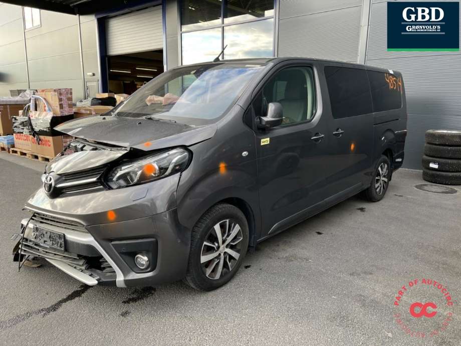 Toyota Proace 2016-->> (Type II) , Motorkode: 4WZ-FHV, Girkassekode: SU001B2741