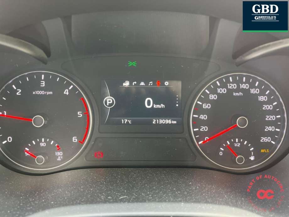 Kia Optima 2014-2017 , Motorkode: D4FD, Girkassekode: 43000 2D280