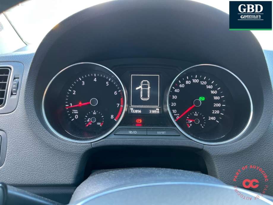 VW Polo 2014-2017 (Type V, Fase 2) , Motorkode: CJZ, Girkassekode: QES