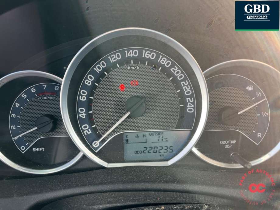 Toyota Auris 2013-2015 (Type II, Fase 1) , Motorkode: 1NR-FE, Girkassekode: 3030002311