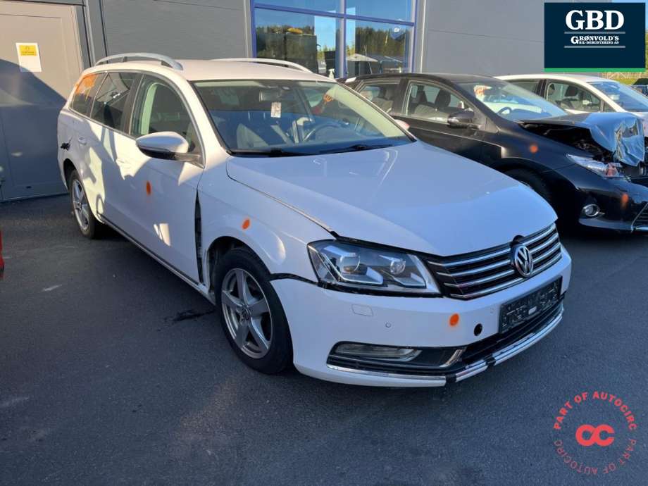 VW Passat 2011-2015 (B7) (B7), Motorkode: CAYC, Girkassekode: QQV