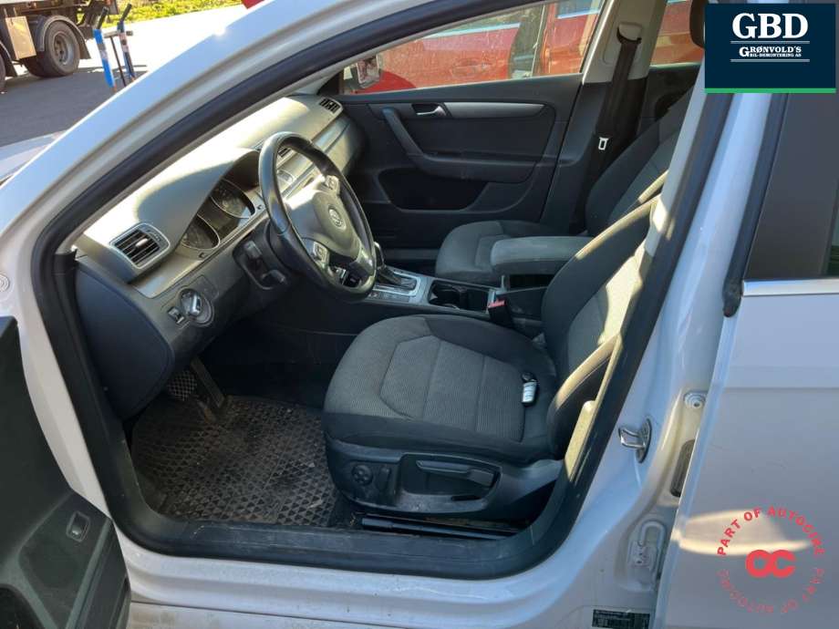 VW Passat 2011-2015 (B7) (B7), Motorkode: CAYC, Girkassekode: QQV