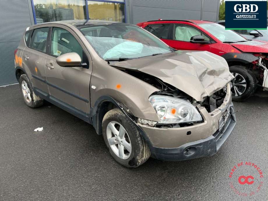Nissan Qashqai 2007-2010 (Type I, Fase 1) , Motorkode: K9K, Girkassekode: 32010JD500
