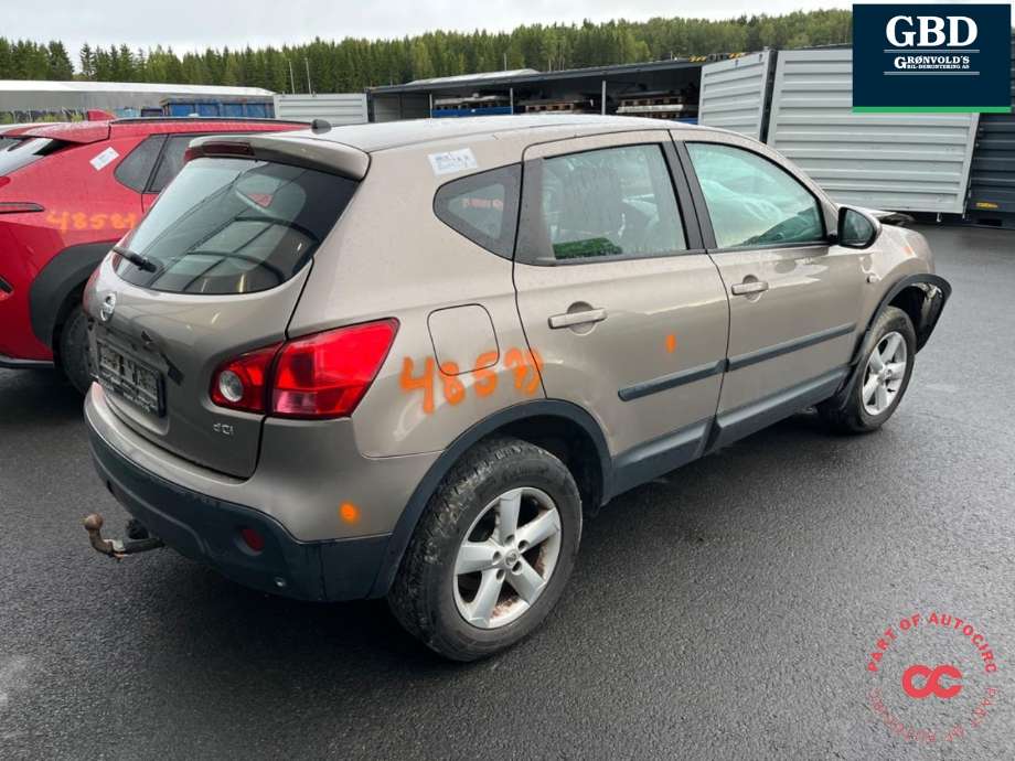 Nissan Qashqai 2007-2010 (Type I, Fase 1) , Motorkode: K9K, Girkassekode: 32010JD500