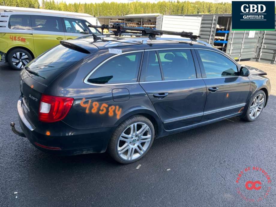 Škoda Superb 2008-2015 (Type II) , Motorkode: CFFB, Girkassekode: MFL