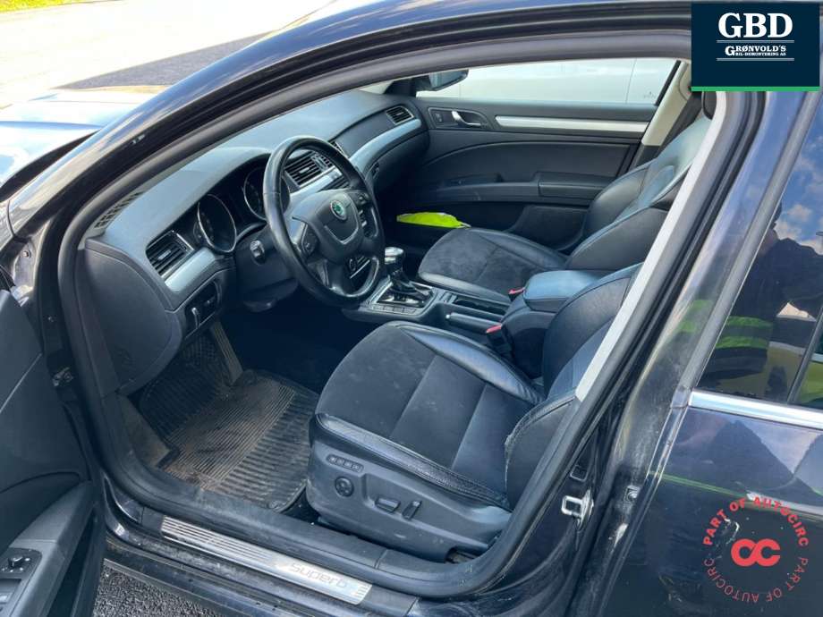 Škoda Superb 2008-2015 (Type II) , Motorkode: CFFB, Girkassekode: MFL