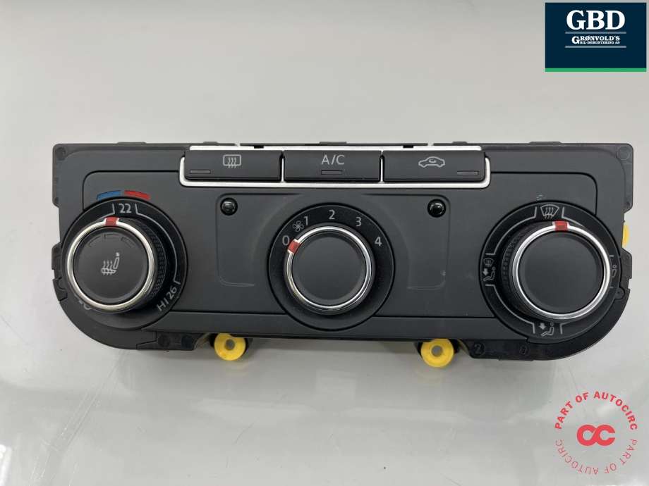 Varmeapparat betjening til VW Transporter / Caravelle 2015-2019 (T6) (T6) (7E0 907 047 AF|5HB012269|)