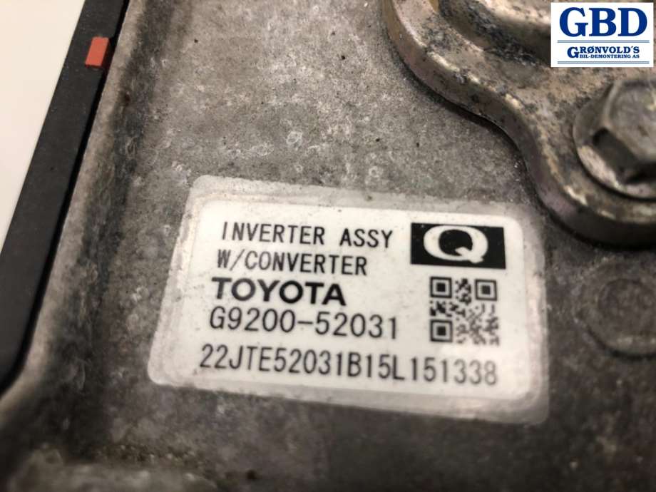 Toyota Yaris, 2014-2020 (Type III, Fase 2) (G9200-520331)