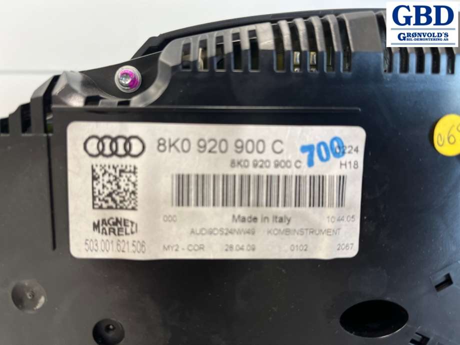 Audi A4, 2007-2014 (Type IV) (B8) (8K0 920 900 D|8K0 920 900 DX)