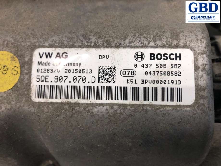 VW e-Golf, 2014-2017 (Fase 1) (5QE 907 070 H)