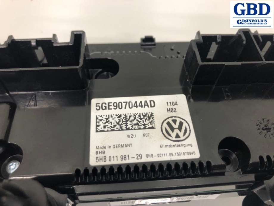 VW e-Golf, 2014-2017 (Fase 1) (5GE 907 044 AD)