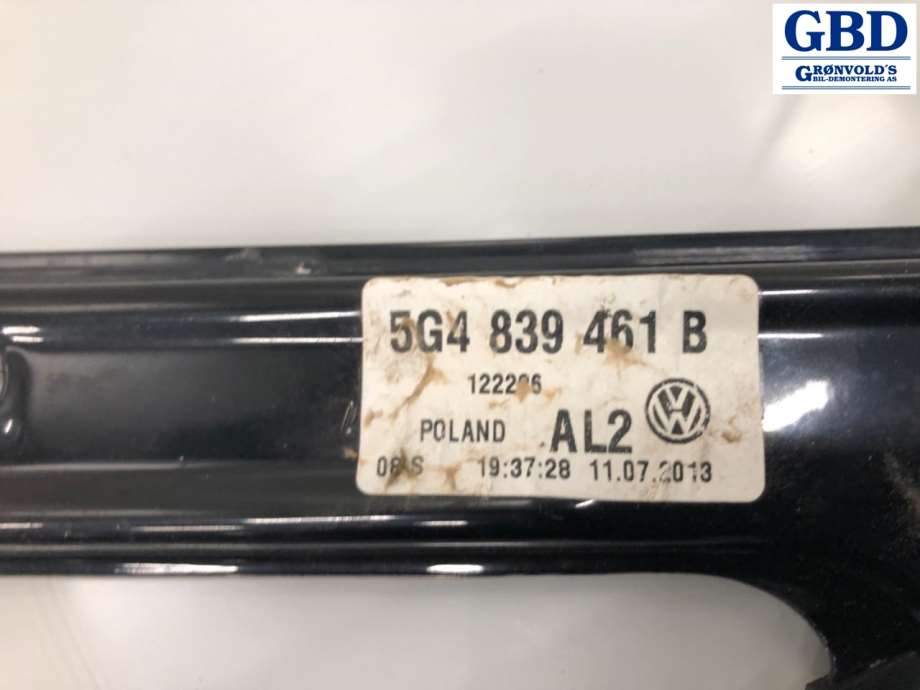 VW Golf VII, 2012-2017 (Fase 1) (5G4 839 461 C|5G4 839 461 B)