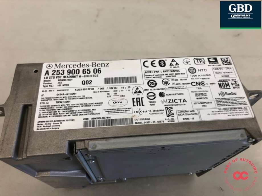 Mercedes EQC, 2019- (A 213 900 59 32|A2539006506)