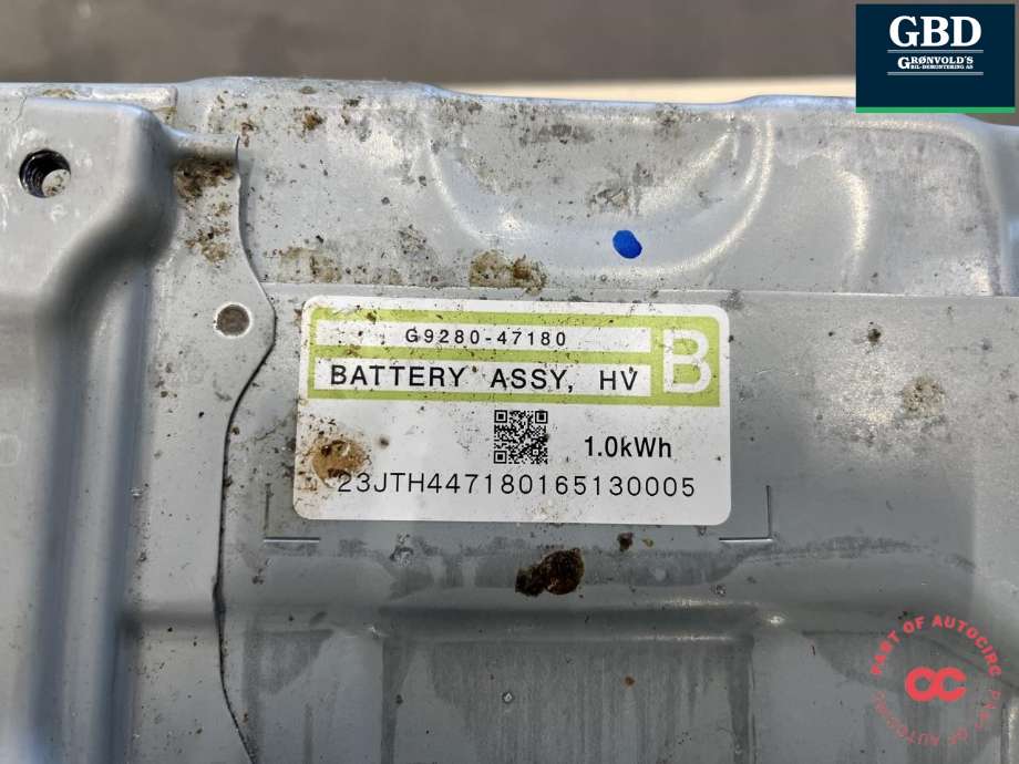 Batteripakke hybrid til Toyota Prius +7 2012-2020 (Type III) (stasjonsvogn) (stasjonsvogn) (G951047110|G951047111|)