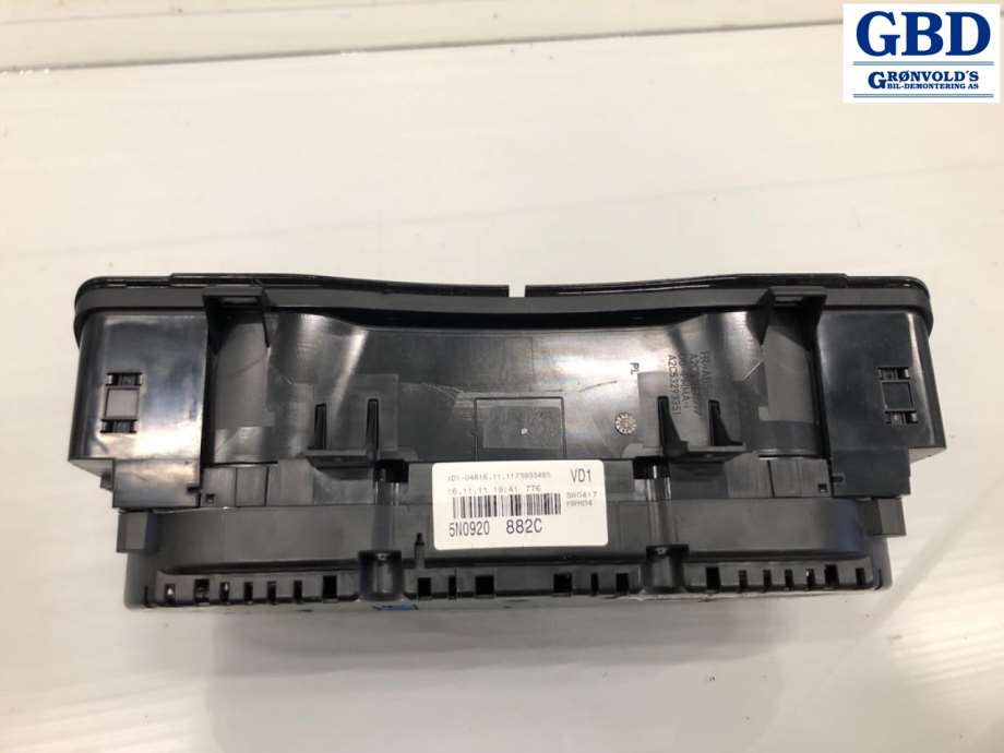 VW Tiguan, 2011-2016 (Type I, Fase 2) (5N0 920 882 C|5N0 920 882 CX)