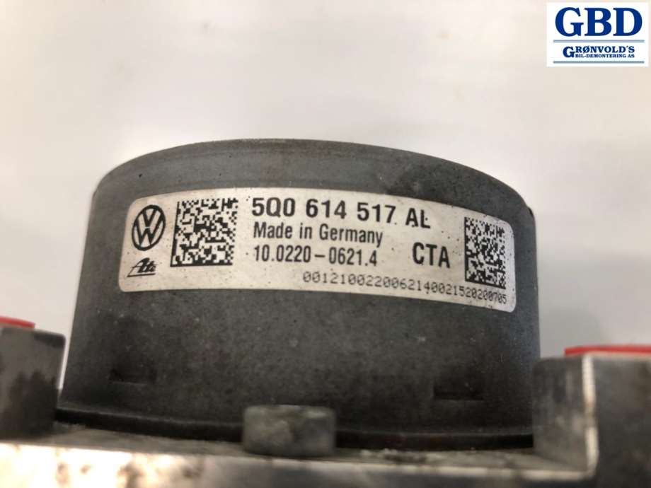 Audi A3, 2012-2016 (Type III, Fase 1) (5Q0 614 517 AL BEF|5Q0614517AL)