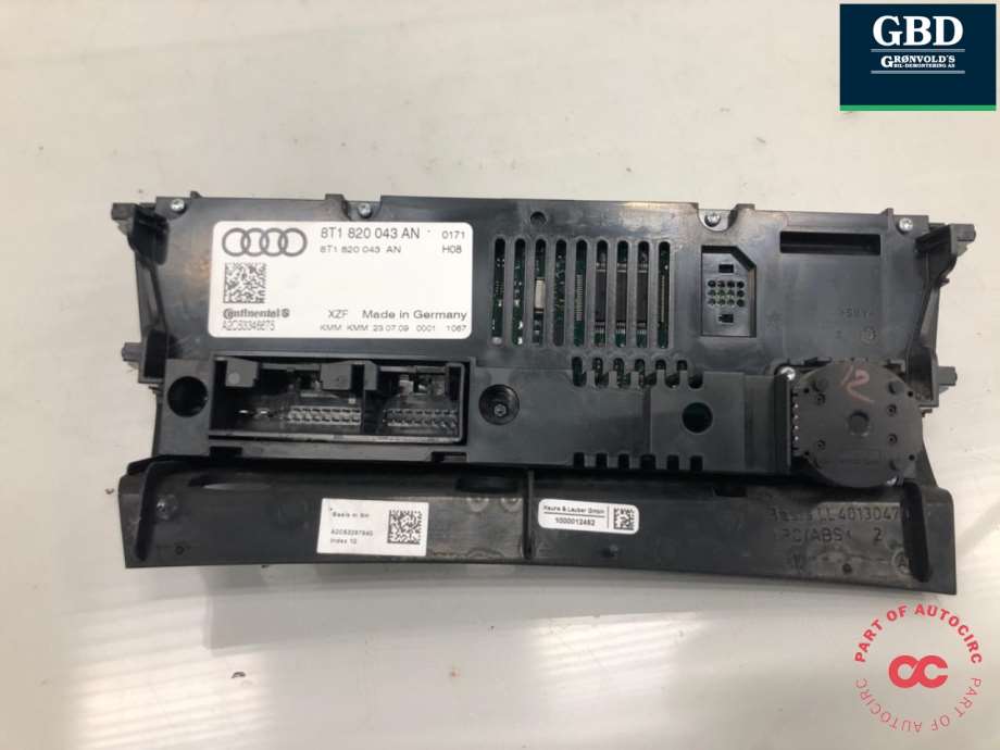 Audi A4, 2007-2014 (Type IV) (B8) (8T1 820 043 AH|8T1 820 043 AS XZF)