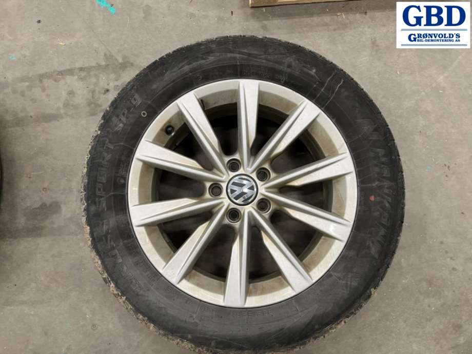 VW Tiguan, 2011-2016 (Type I, Fase 2) (NANKANG|235-55R17|PROD 4619     3|19MM|ET43)