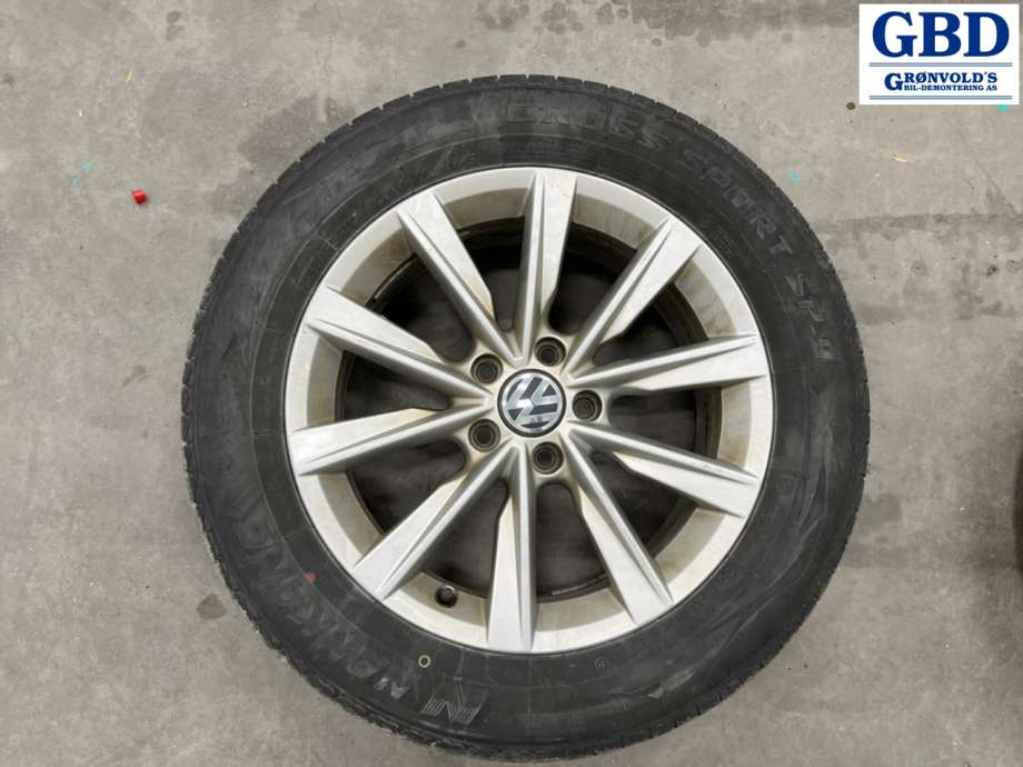 VW Tiguan, 2011-2016 (Type I, Fase 2) (NANKANG|235-55R17|PROD 4619     3|19MM|ET43)