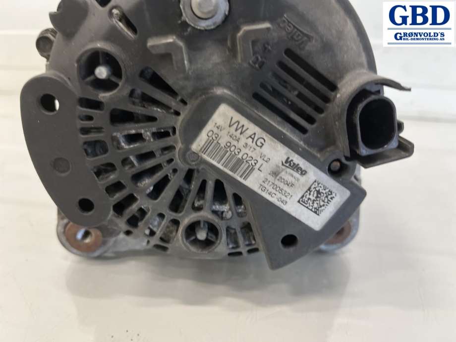 VW Caddy, 2015-2020 (Type III, Fase 3) (VALEO|03L 903 023 L|03L 903 023 LX)