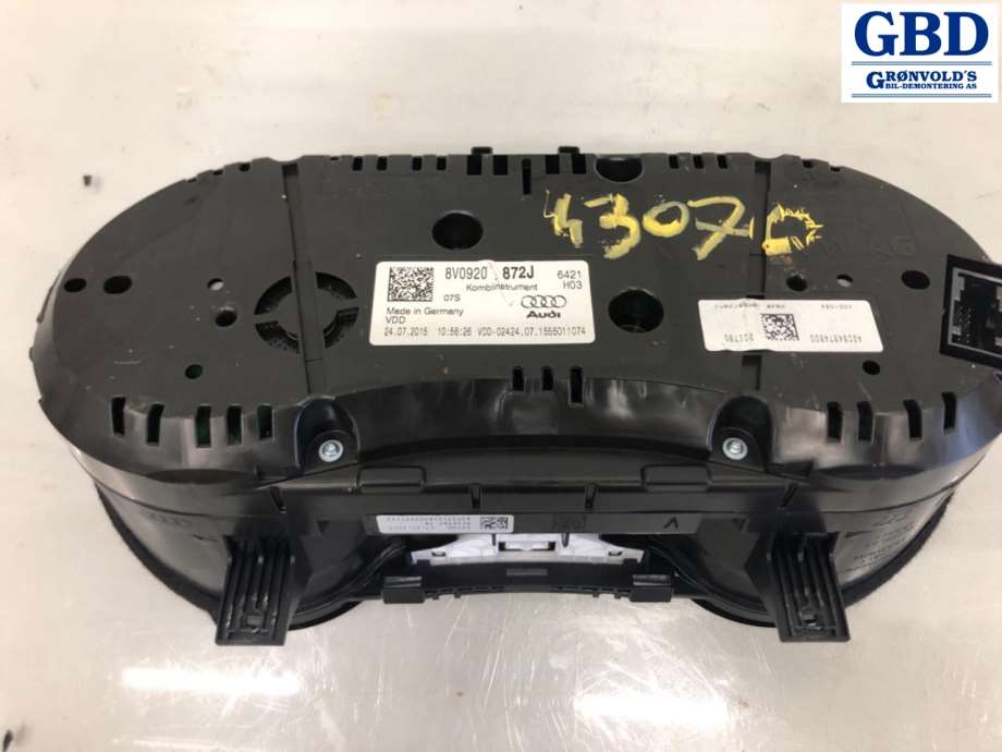 Audi A3, 2012-2016 (Type III, Fase 1) (8V0 920 872 J)