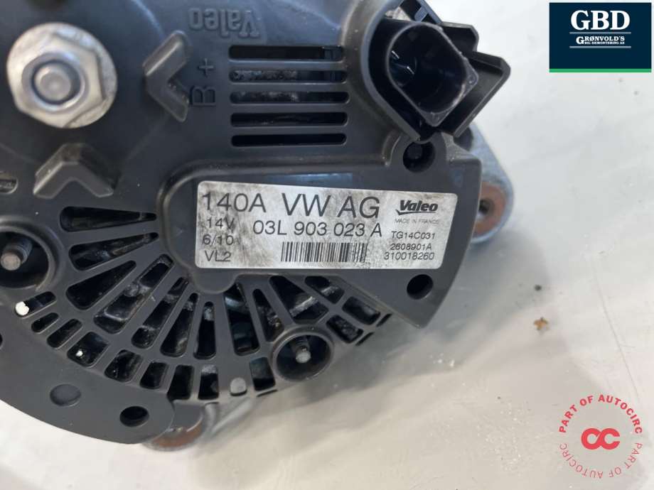 VW Golf VI, 2008-2012 (03L 903 023|03L 903 023  X)