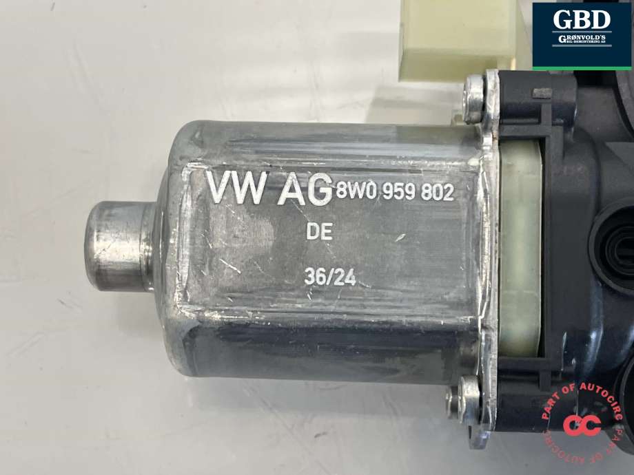 Ruteheis, kun motor, venstre foran til Porsche Macan 2024-->> (XAB) (XAB) (PAB 959 802|8W0 959 802|)