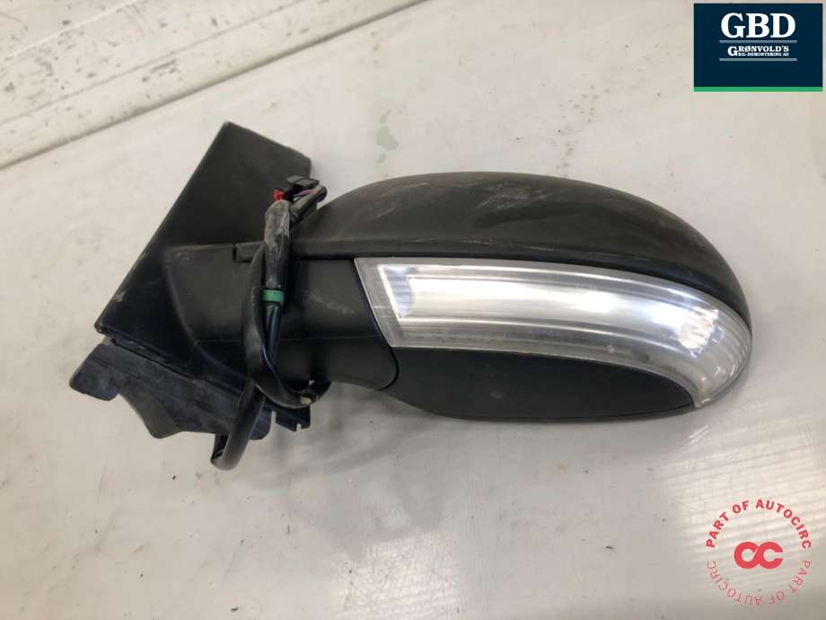 Speil venstre til VW Golf, Plus/Cross 2005-2009 (Fase 1)  (5M1 857 507 AS|5M1 857 507 AS 9B9|)
