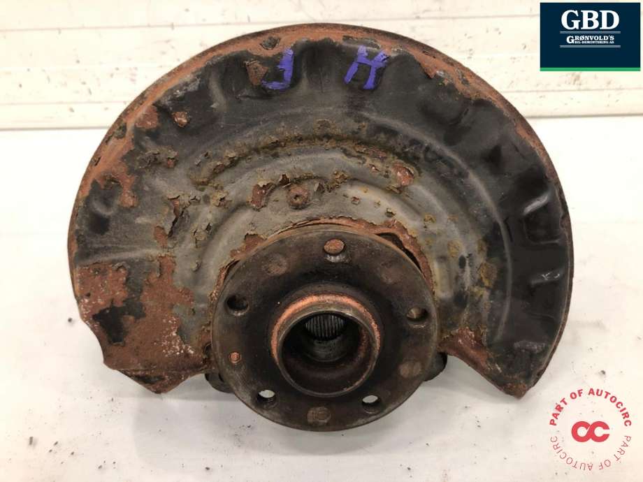 Hjulspindel høyre foran til VW Golf V, Combi, 2003-2008  (1K0 407 256 AA)