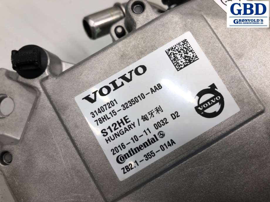 Volvo V60/V60 CC, 2013-2018 (Type I, Fase 2) (36002939|31407201)