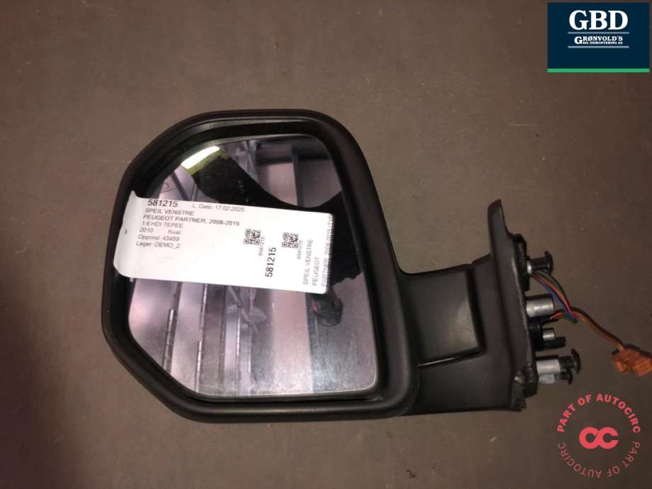 Peugeot Partner, 2008-2015 (Type II, Fase 1) (8154 TE|8153 TP)